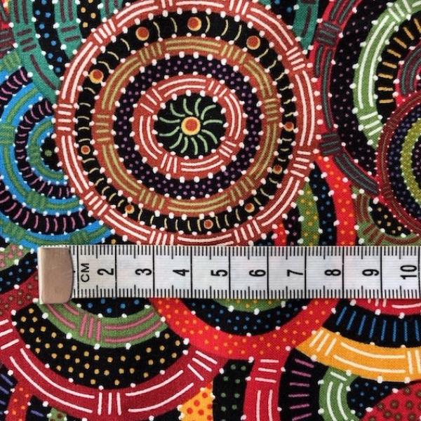 WOMENS BODY DREAMING Aborigines Stoff aus Australien